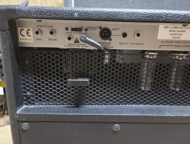 Peavey 6505+ 1x12 60w tube guitar combo 6L6 + footswitc