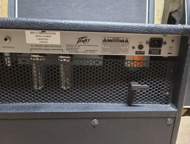 Peavey 6505+ 1x12 60w tube guitar combo 6L6 + footswitc