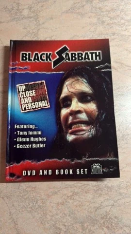 Black Sabbath DVD και βιβλίο σετ +DVD 