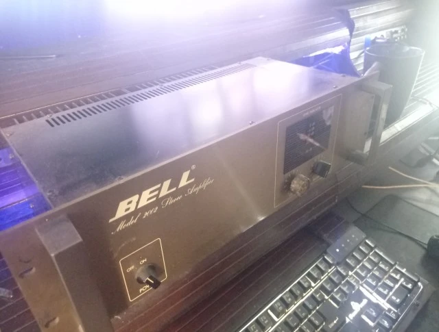 Vintage Τελικός Ενισχυτής Bell Model 2002 Stereo Power 