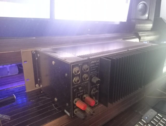 Vintage Τελικός Ενισχυτής Bell Model 2002 Stereo Power 
