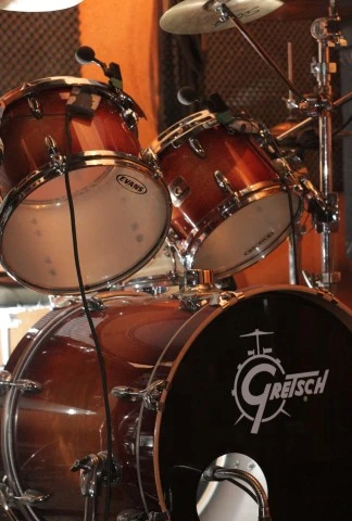 Gretsch Drums Renown Maple + Gibraltar rack