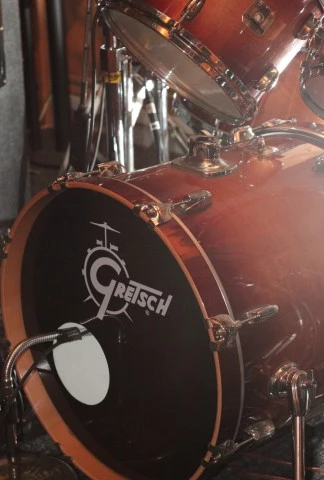Gretsch Drums Renown Maple + Gibraltar rack