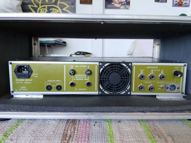 LOPEK 2x200 Handmade tube amp