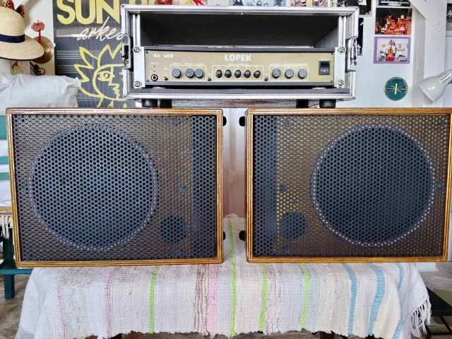 LOPEK 2x200 Handmade tube amp