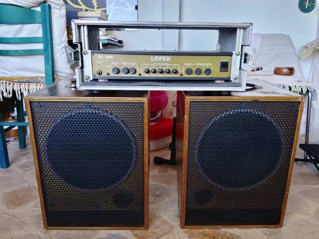 LOPEK 2x200 Handmade tube amp