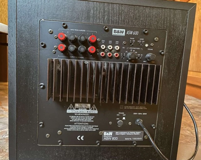 Home Cinema B&amp;W + Yamaha Ενισχυτής