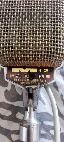 Meazzi M12 Vintage Microphone 