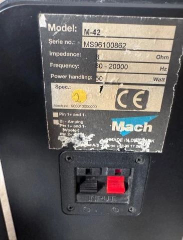 Mach M-42 monitor ηχεία , ζεύγος, 50W, 8