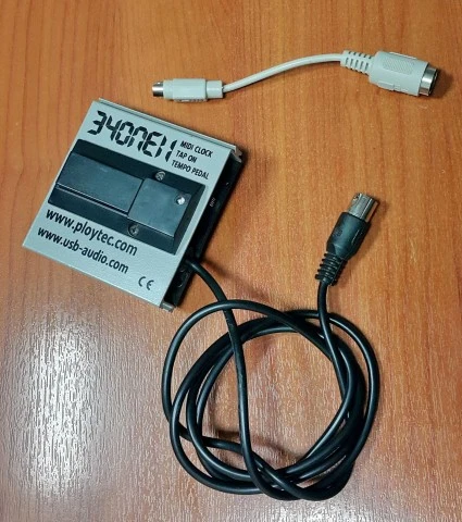 Ploytec 34oneII -  Midi Clock Tap Pedal