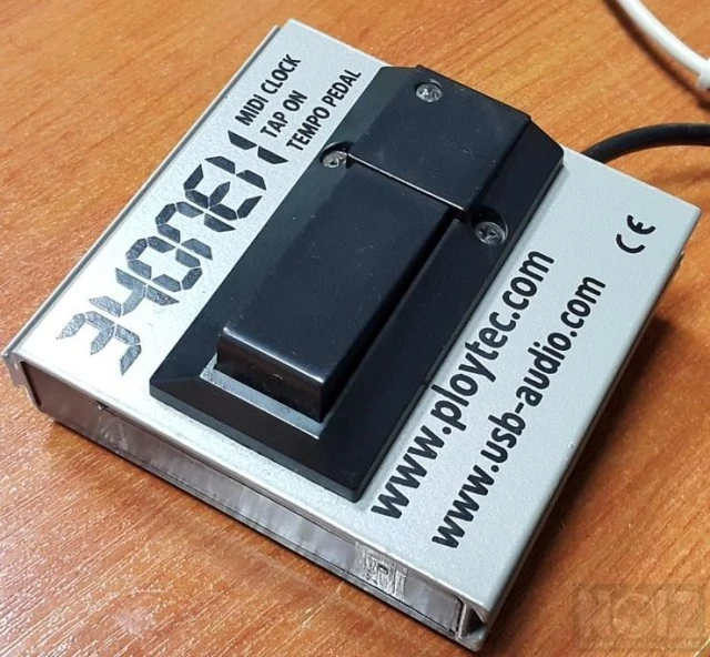 Ploytec 34oneII -  Midi Clock Tap Pedal