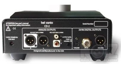 CD Player Belcanto CD-2