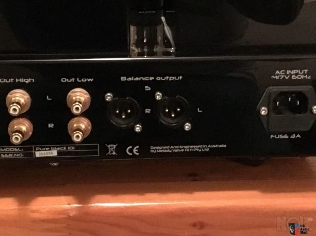 Προενισχυτής Αναφοράς Melody Pure Black