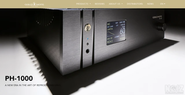 Phono Stage Gold Note PH - 1000 Lite MM\