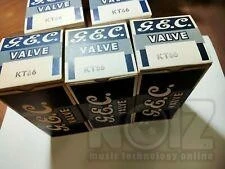 Ματσαρισμένη 4άδα Λυχνίες GEC KT - 66
