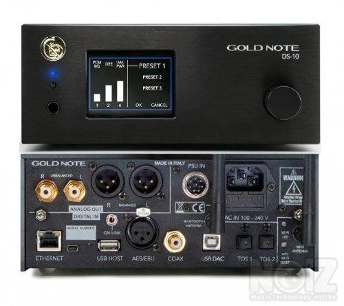 Gold Note DS-10 USB DAC - Streamer -Prea