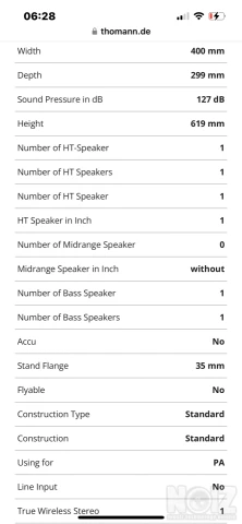 JBL IRX 112 Bluetooth Speaker (Ζευγάρι)