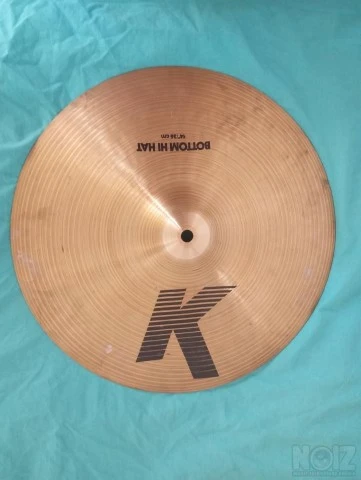 vintage 90's zildjian K Hi Hat 14.