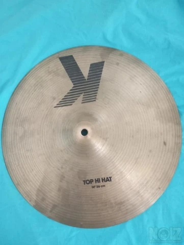 vintage 90's zildjian K Hi Hat 14.