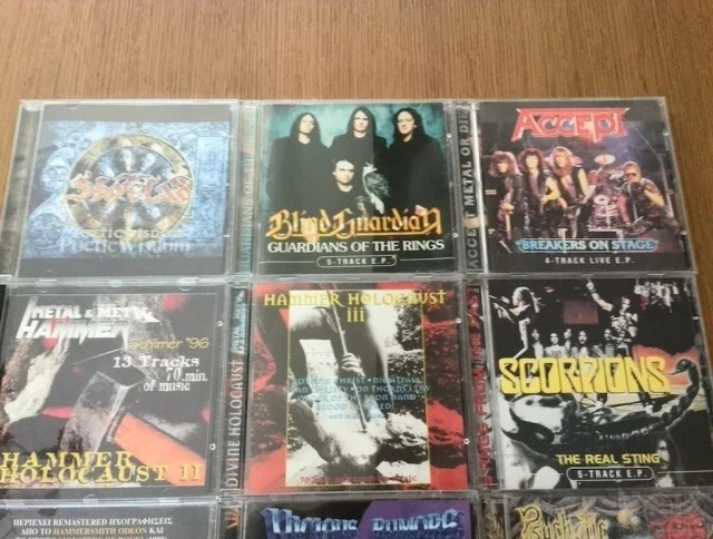 CD/LP Rock-Metal-Hard Rock-Ελληνικό Ρόκ