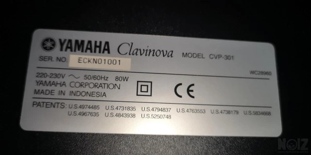 Yamaha Clavinova CVP 301