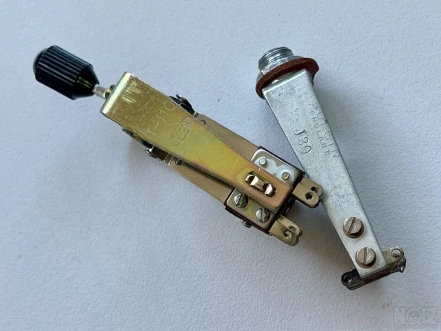 Vintage Japan Toggle 3 way Switch & Bulg