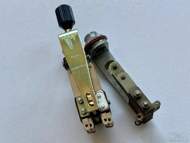 Vintage Japan Toggle 3 way Switch & Bulg