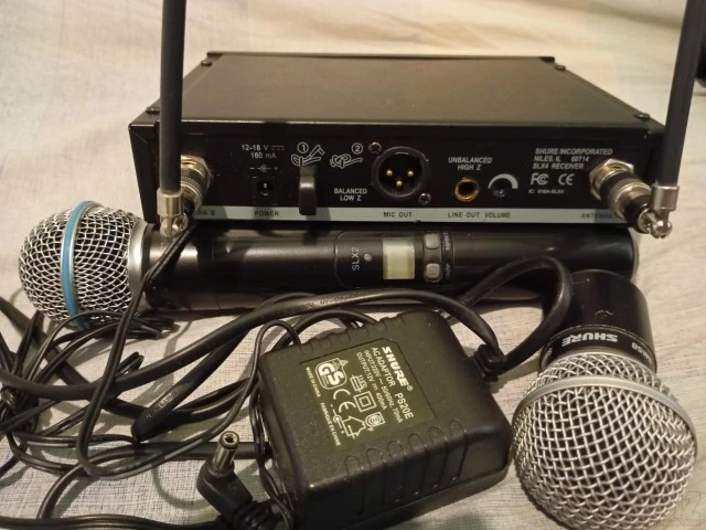Ασύρματο μικρόφωνο Shure SLX24/BETA58A+s