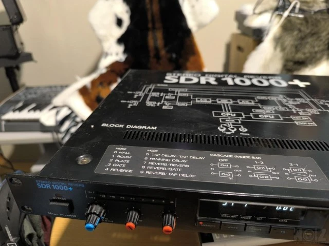 Ibanez SDR 1000+ (double reverb / delay)