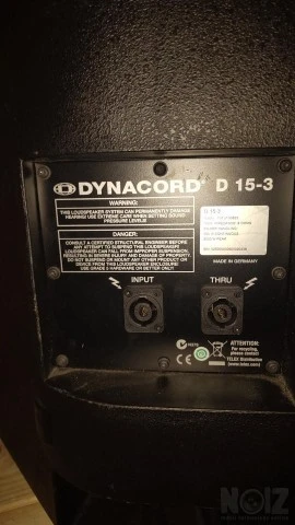 Dynacord  D15-3 Ζεύγος