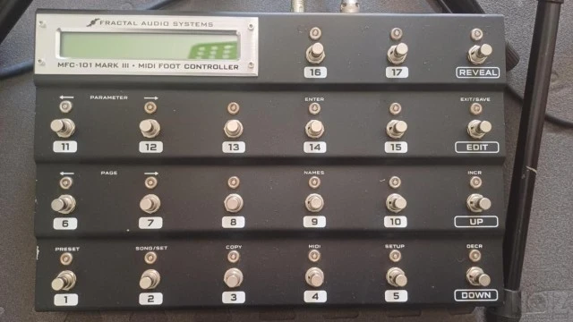 Fractal Audio MFC-101 Mark III MIDI Foot