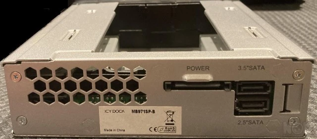 IcyDock FlexiDock & DUOSWAP + Plextor PX