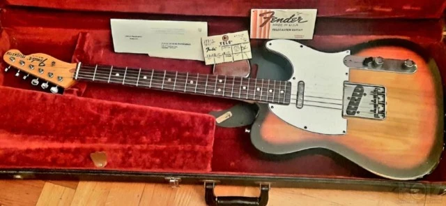 Fender telecaster sunburst 1978 Original