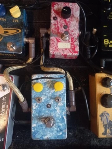 Jam pedals waterfall chorus custom art