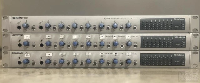3xPersons DigiMAX D8 - 24 κανάλια Mic Pr