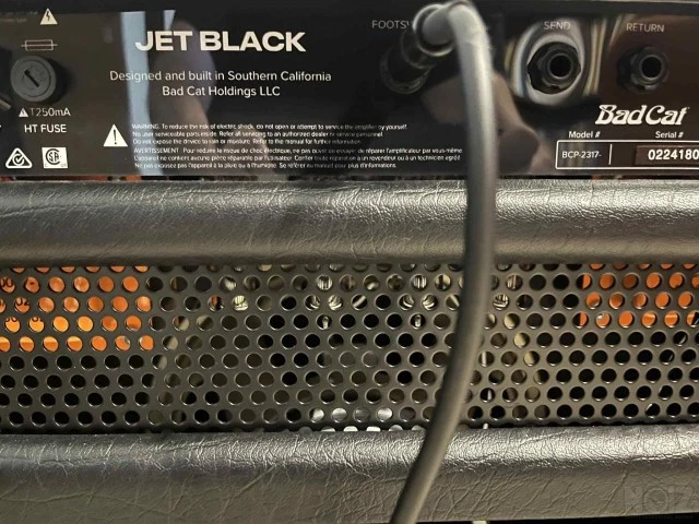 Bad Cat Jet Black 1x12 Combo