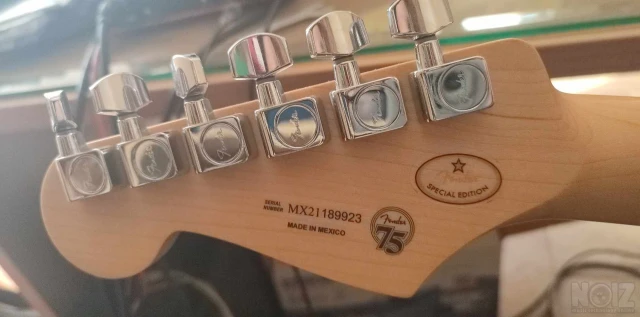 Fender super-strat Mexico modified