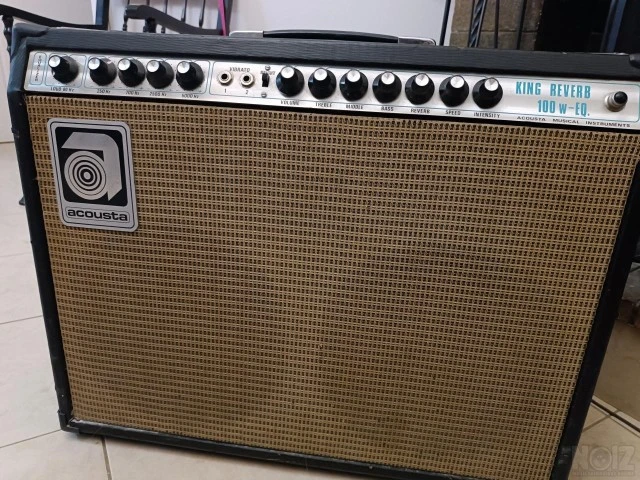Ενισχυτης king reverb 100w -eq acoustic