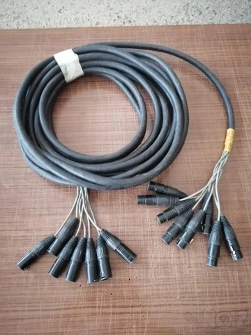 Καλώδιο multi ( 8 xlr female - 8 xlr mal