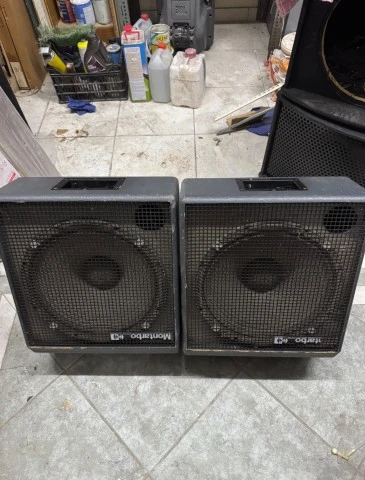 Ζεύγος Ενεργά Stage Monitors Montarbo M3A (40