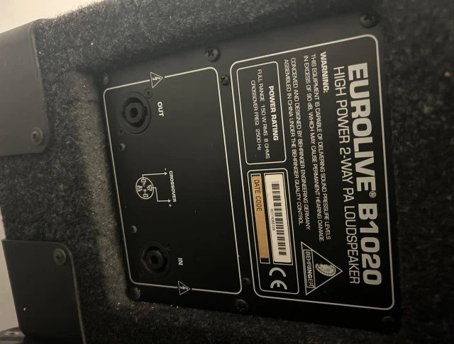 Behringer επεξεργαστές,αυτοενισχυομενα ηχεία,παθητικα