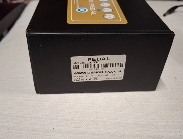 Demonfx D7K Ultra (Darkglass B7K Ultra clone)