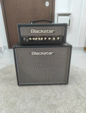 Ενισχυτής κιθάρας Blackstar HT5 mkii + καμπίνα Blacksta
