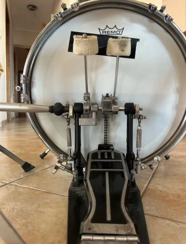 Custom Gloss Black Millenium Drum Set