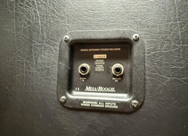 Mesa Boogie 1x12 Ext 90w - Mesa Black Shadow speaker 