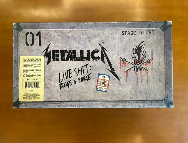 Metallica '90s Boxsets & Live Recordings Collection