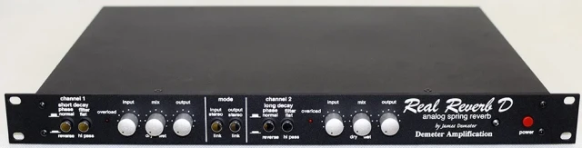 Demeter STEREO SPRING REVERB