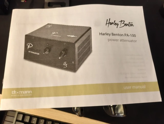 Harley Benton PA-100 Power Attenuator 100W
