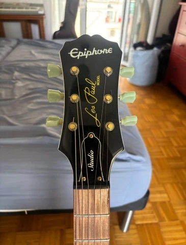Epiphone Les Paul Studio Deluxe 2018 - Alpine Wh
