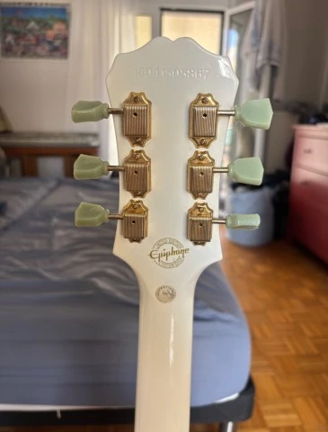 Epiphone Les Paul Studio Deluxe 2018 - Alpine Wh